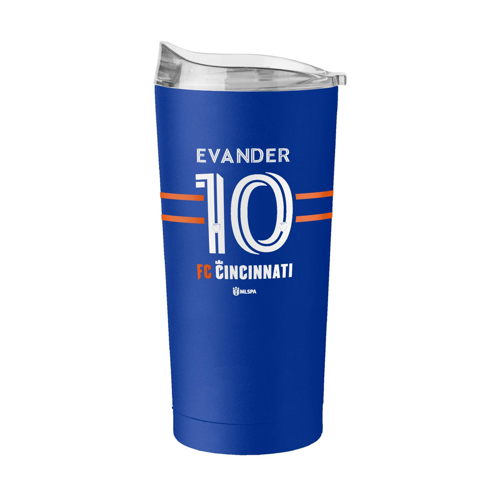 FC Cincinnati 20oz Evander Powder Coat Tumbler - Logo Brands - Flyclothing LLC