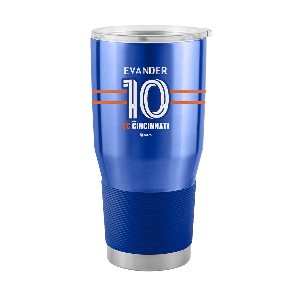 FC Cincinnati 30oz Evander Stainless Steel Tumbler - Logo Brands - Flyclothing LLC