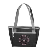 Inter Miami FC Crosshatch 16 Can Cooler Tote - Logo Brands - Flyclothing LLC