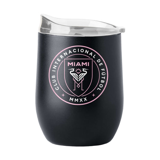 Inter Miami FC 16oz Flipside Powder Coat Curved Bev - Logo Brands - Flyclothing LLC