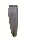 Drawstring Wide Leg Pants with Pockets - Trendsi - Flyclothing LLC