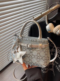 Texture Star Charm Crossbody Bag - Trendsi - Flyclothing LLC