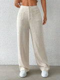 Wide-Leg Pants - Trendsi - Flyclothing LLC