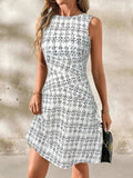Round Neck Sleeveless Dress - Trendsi - Flyclothing LLC