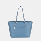 David Jones PU Leather Tote Bag - Trendsi - Flyclothing LLC