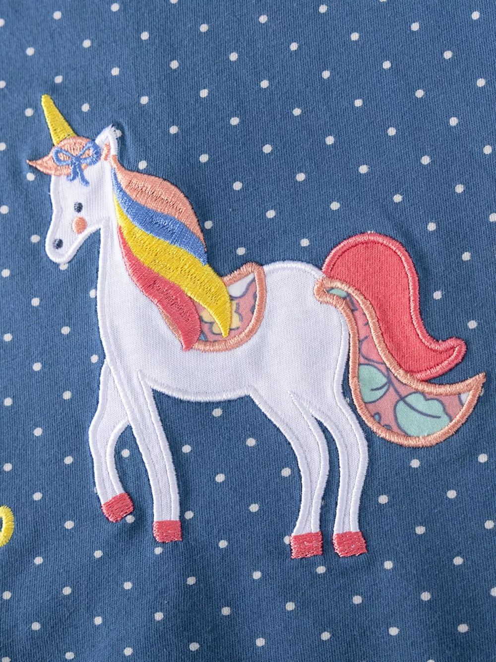 Children's Unicorn Short Sleeve Dress - Trendsi - Flyclothing LLC