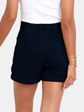 Full Size High Waist Shorts with Pockets - Trendsi - Flyclothing LLC