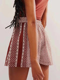 Elastic Waist Shorts - Trendsi - Flyclothing LLC