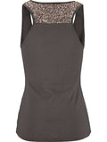 Sequin Scoop Neck Tank - Trendsi - Flyclothing LLC