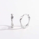 925 Sterling Silver Hoop Earrings - Trendsi - Flyclothing LLC