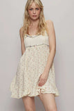POL Ruffled Hem Floral Print Cami Mini Dress - Trendsi - Flyclothing LLC