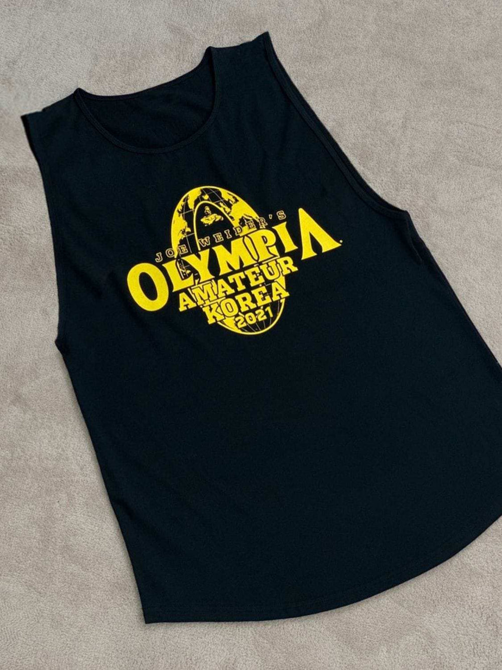 Men's Plus Size Graphic Round Neck Active Tank - Trendsi - Flyclothing LLC