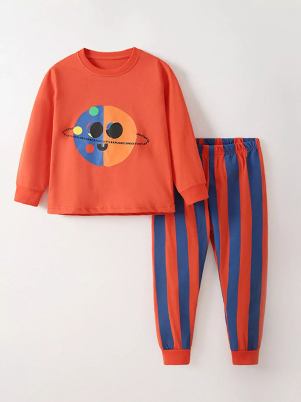 Children's Long Sleeve T-Shirt and Pants Set - Trendsi - Flyclothing LLC