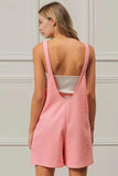 BiBi Texured Jacquard Romper with Side Pockets - Trendsi - Flyclothing LLC