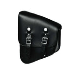 Black- Left Side PVC Swing Arm Bag - Unik Just for Bikers - Flyclothing LLC