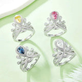 1 Carat Moissanite 925 Sterling Silver Ring - Trendsi - Flyclothing LLC