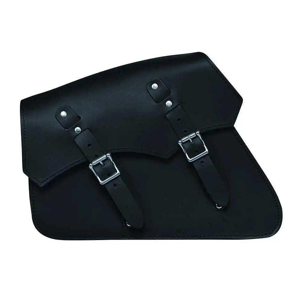 Black strap 2 - Right Side Leather Swing Arm Bag - Unik Just for Bikers - Flyclothing LLC