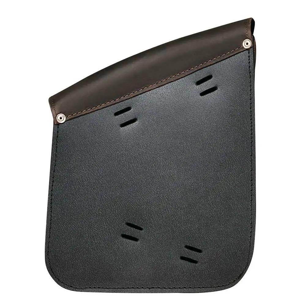 Rustic brown 9586.00 - Right Side Leather Swing Arm Bag - Unik Just for Bikers - Flyclothing LLC