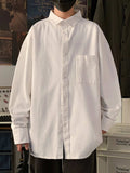 Men's Full Size Button Up Long Sleeve Shirt Plus Size - Trendsi - Flyclothing LLC