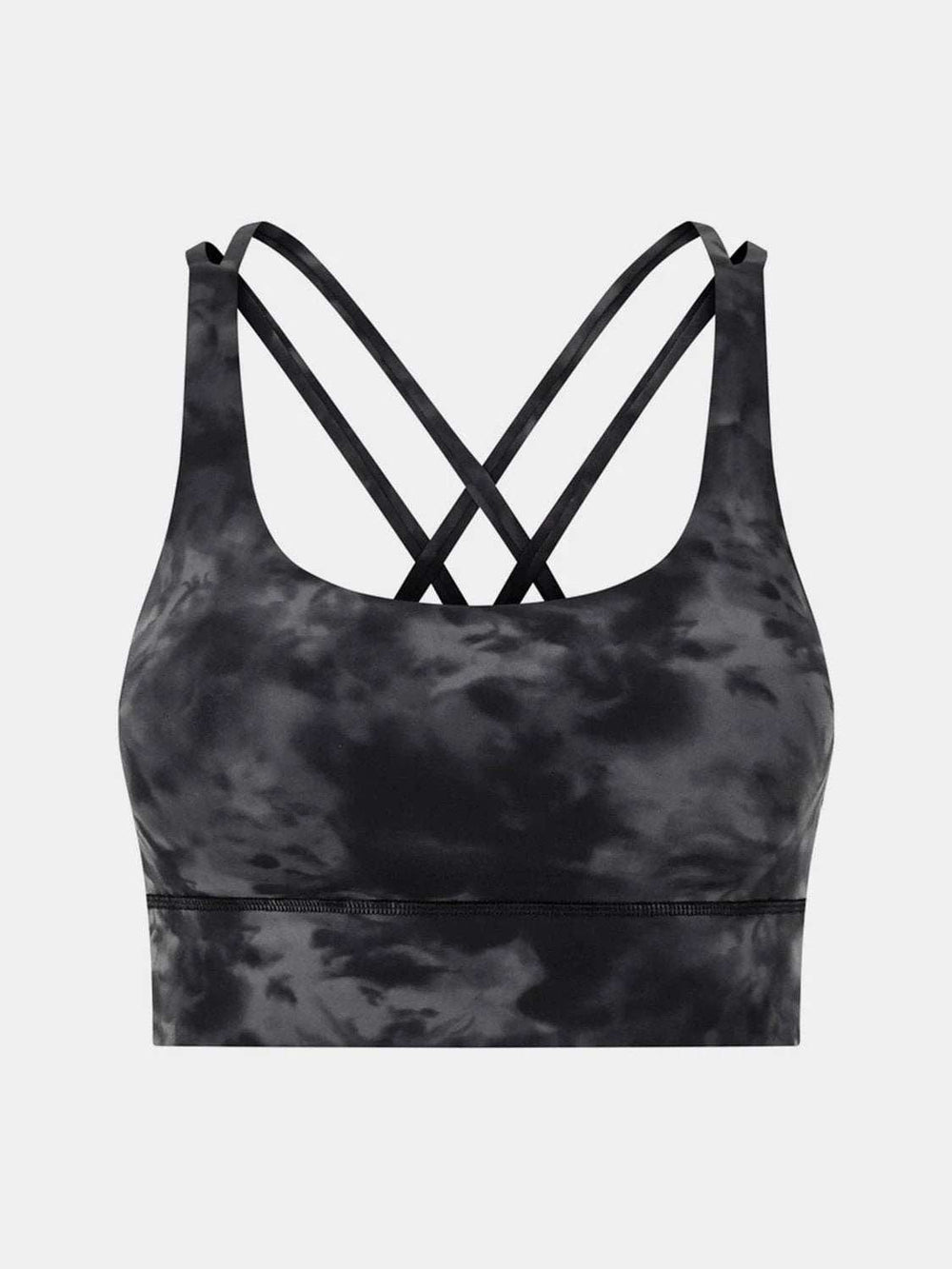 Crisscross Scoop Neck Active Tank - Trendsi - Flyclothing LLC