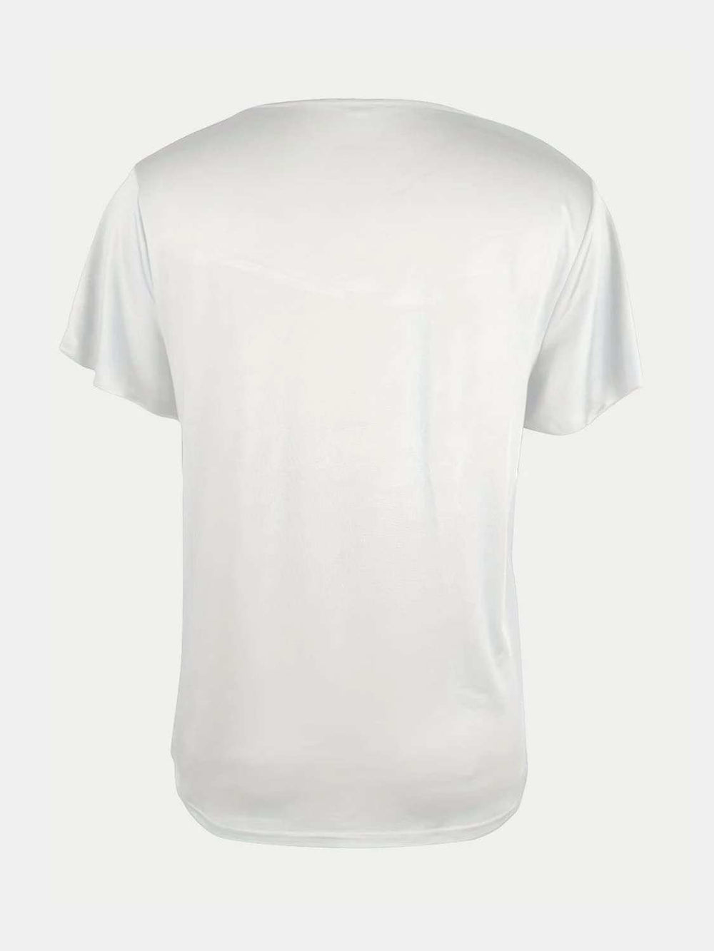 Full Size Ruffled Round Neck Short Sleeve Blouse - Trendsi - Flyclothing LLC