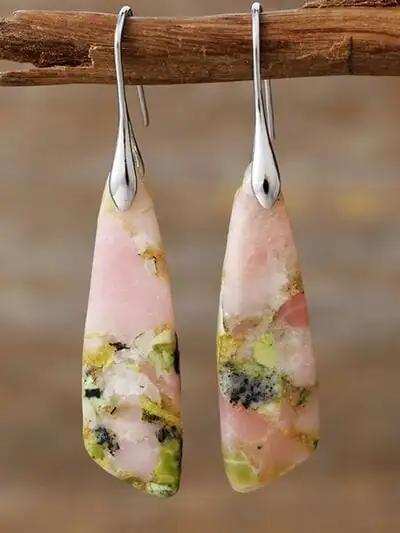 Geometrical Shape Dangle Earrings - Trendsi - Flyclothing LLC