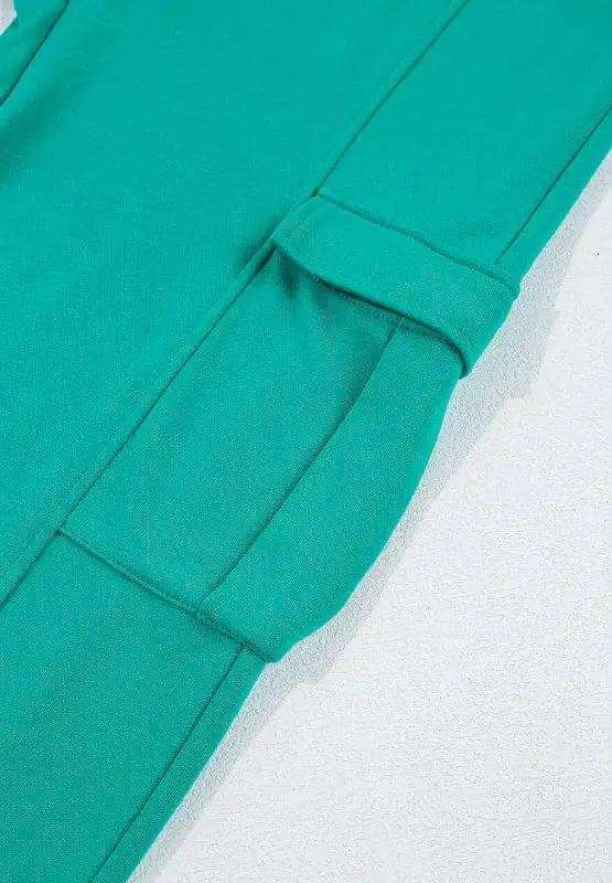 Full Size Round Neck Long Sleeve Top and Drawstring Pants Set - Trendsi - Flyclothing LLC