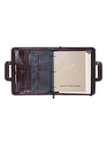 Scully Leather 3 ring zip binder w/drop handles - Scully Leather - Flyclothing LLC