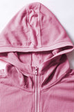 Waffle-Knit Pocketed Zip Up Hooded Jacket - Trendsi - Flyclothing LLC