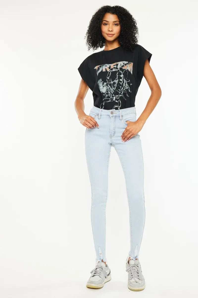 Kancan High Rise Super Skinny Jeans - Trendsi - Flyclothing LLC