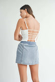 MABLE Strappy Back Cropped Cami - Trendsi - Flyclothing LLC