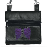 Cowhide Ladies Clip-On Biker Bag - Unik Just for Bikers - Flyclothing LLC