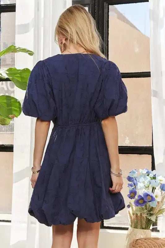 ADORA Puff Sleeve Floral Dress - Trendsi - Flyclothing LLC