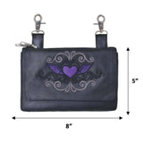 9737.17 - Ladies Clip on Bag - Unik Just for Bikers - Flyclothing LLC