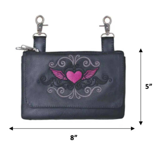 9737.24 - Ladies Clip on Bag - Unik Just for Bikers - Flyclothing LLC