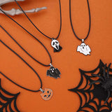Halloween Ghost Pendant Necklace - Trendsi - Flyclothing LLC