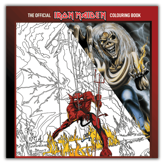 Iron Maiden Rock n Roll Colouring Books - Iron Maiden - Flyclothing LLC