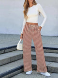 Lovelet Striped Wide Leg Pants - Trendsi - Flyclothing LLC