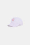 Zenana Ribbon Bow Chenille Patch Baseball Cap - Trendsi - Flyclothing LLC