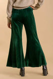 Umgee High Rise Elastic Waist Flare Pants - Trendsi - Flyclothing LLC