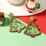 Christmas Tree Star Earrings - Trendsi - Flyclothing LLC
