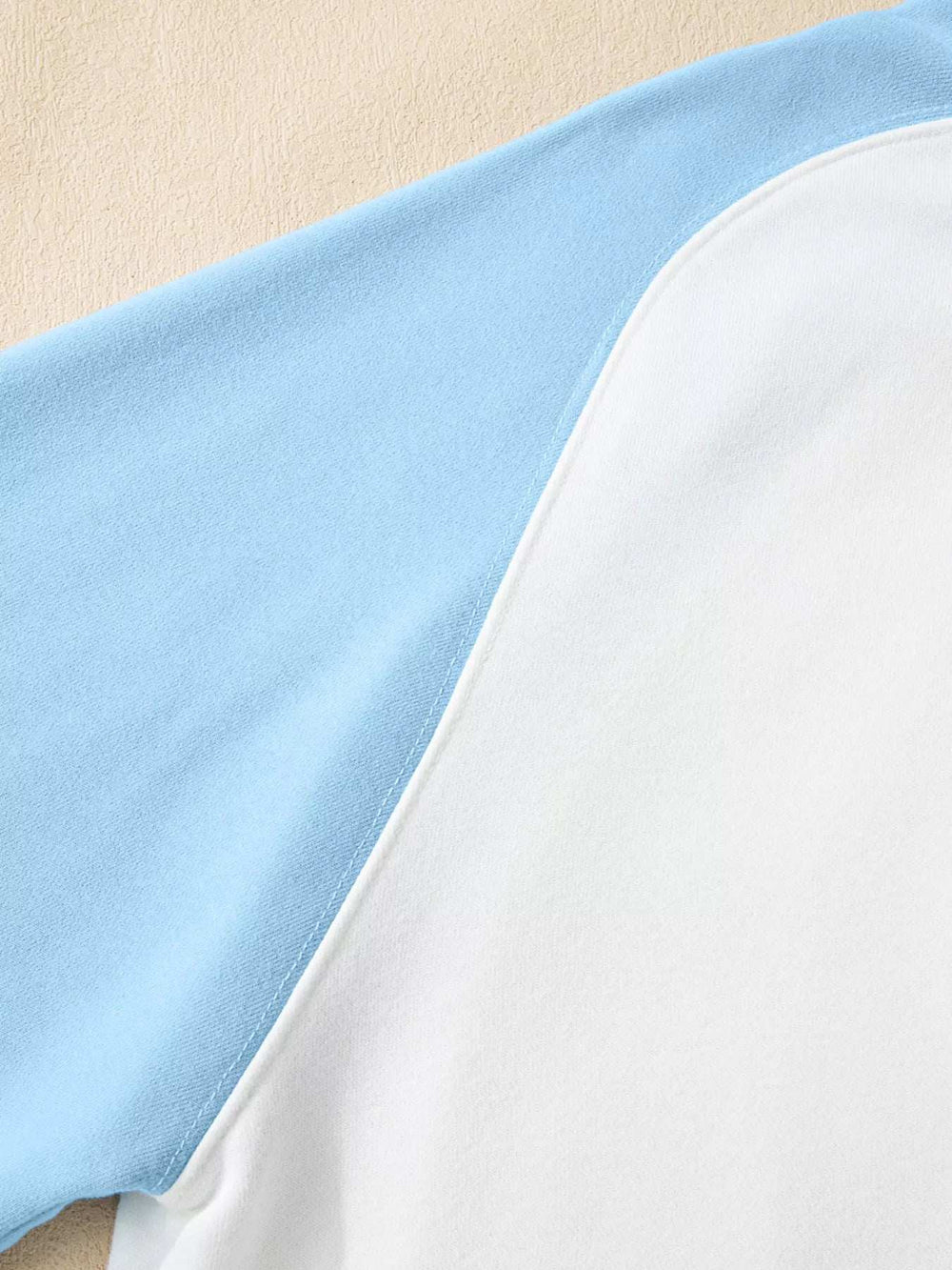 Color Block Snap Buttons Sweatshirt - Trendsi - Flyclothing LLC