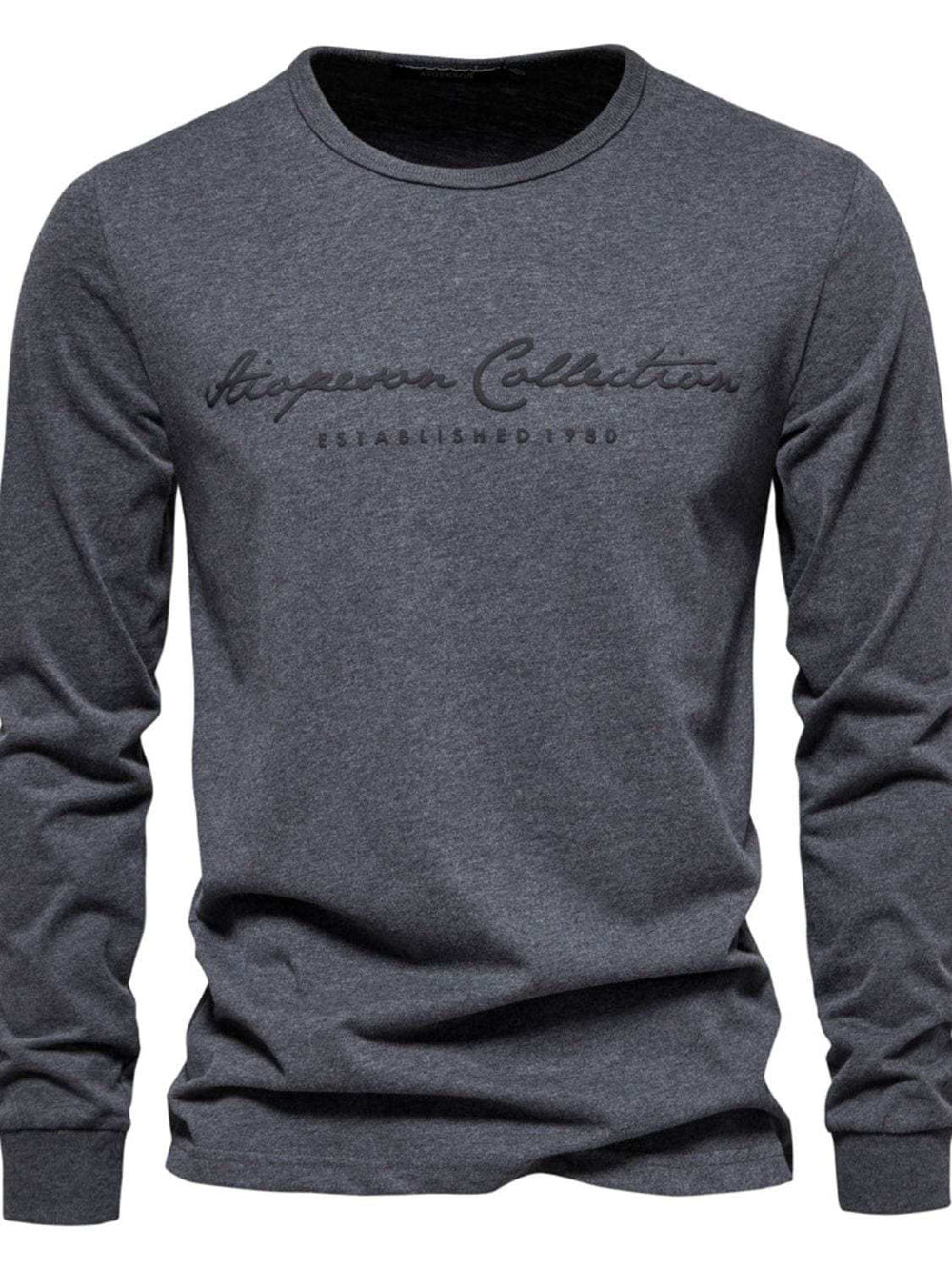 Men's Round Neck Letter Graphic T-Shirt - Trendsi - Flyclothing LLC