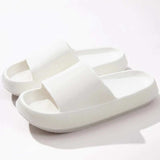 Open Toe Platform Slippers - Trendsi - Flyclothing LLC