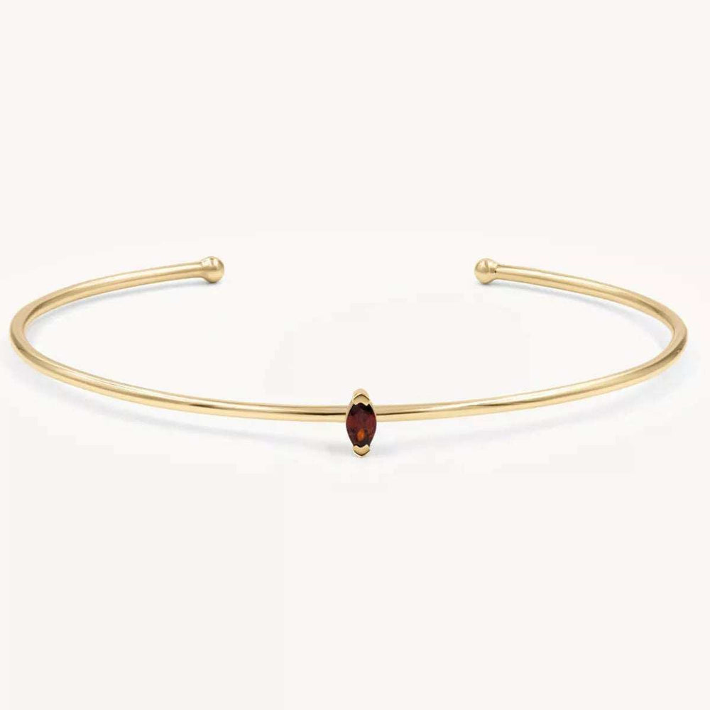 18K Gold-Plated Open Cuff Bracelet - Trendsi - Flyclothing LLC