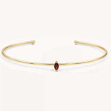 18K Gold-Plated Open Cuff Bracelet - Trendsi - Flyclothing LLC