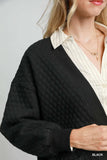 Umgee Button-Up Jacquard Cardigan - Trendsi - Flyclothing LLC
