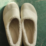 Plush-Lined Slip-Ons - Trendsi - Flyclothing LLC