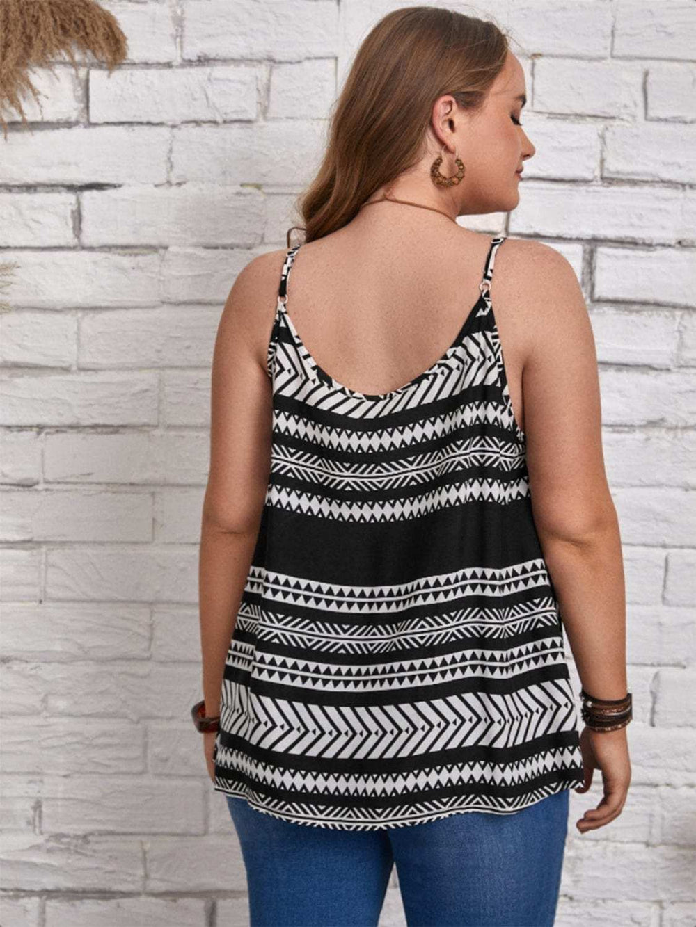 Plus Size Scoop Neck Cami - Trendsi - Flyclothing LLC