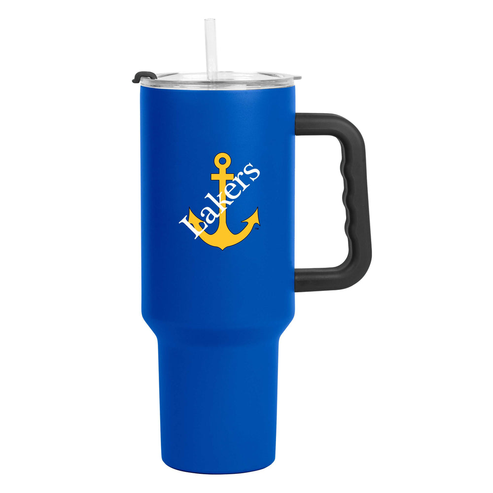 Lake Superior State University 40oz Flipside Powder Coat Tumbler - Logo Brands - Flyclothing LLC